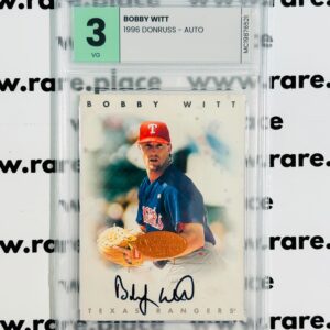 1996 Donruss - Auto Bobby Witt VG 3