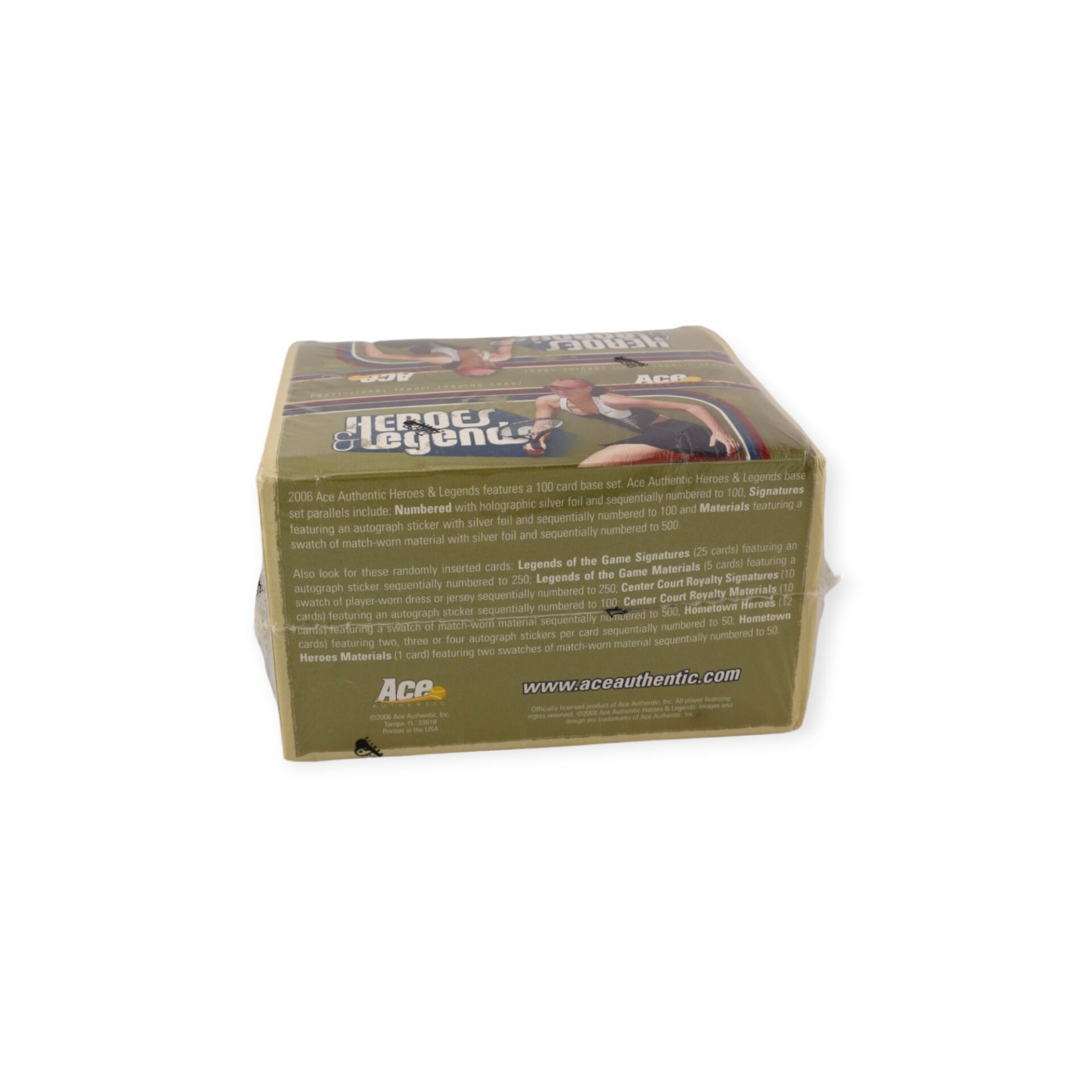 2006 Heroes & Legends Wax Sealed Box ACE - Image 5