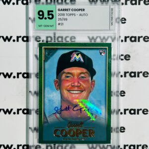 2018 Topps - Auto Garret Cooper #21 MT-GEM MT 9.5