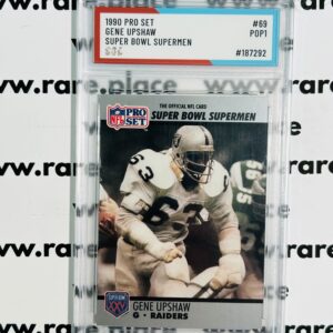 1990 Pro Set Gene Upshaw Super Bowl Supermen #69 SOC POP1