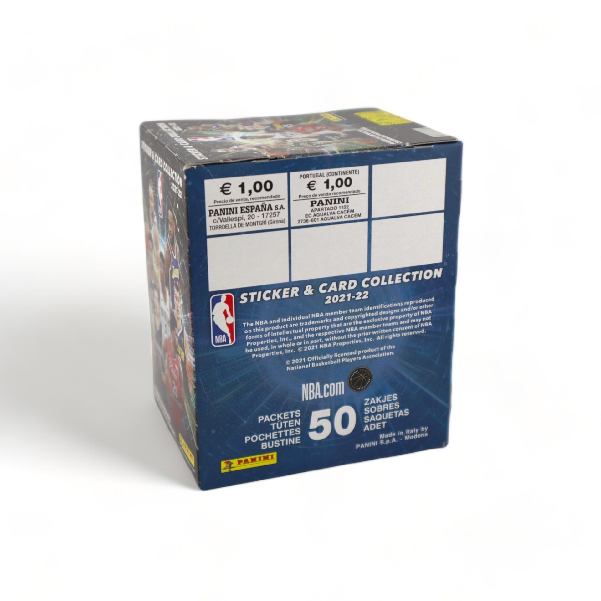 2021/2022 NBA Basketball Sticker & Card Collection Wax Sealed Box PANINI - Image 2