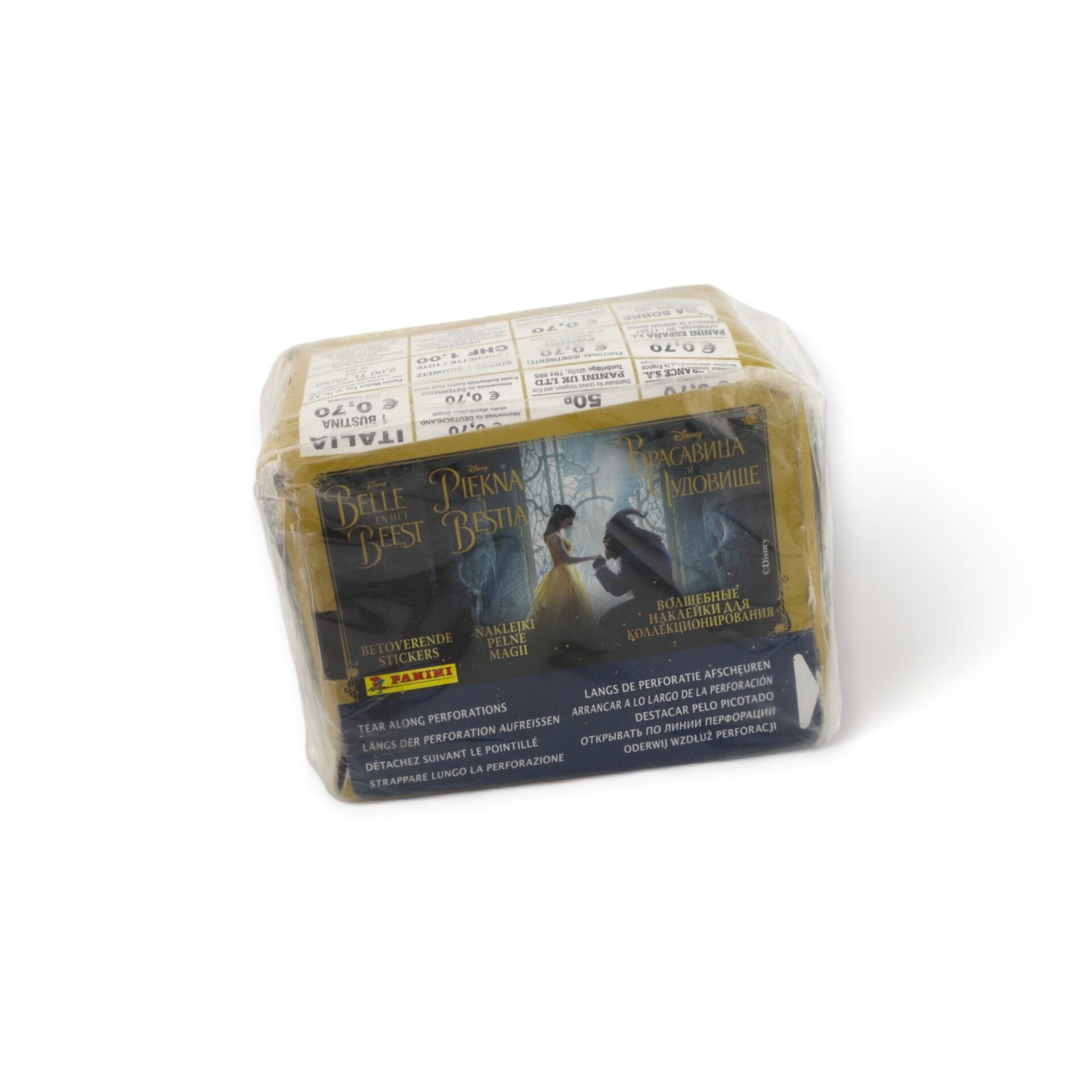 2017 Disney Beauty And The Beast Album Stickers - Wax Sealed Box PANINI - Image 2