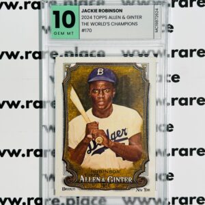 2024 Topps Allen & Ginter Jackie Robinson The World's Champions #170 GEM MT 10
