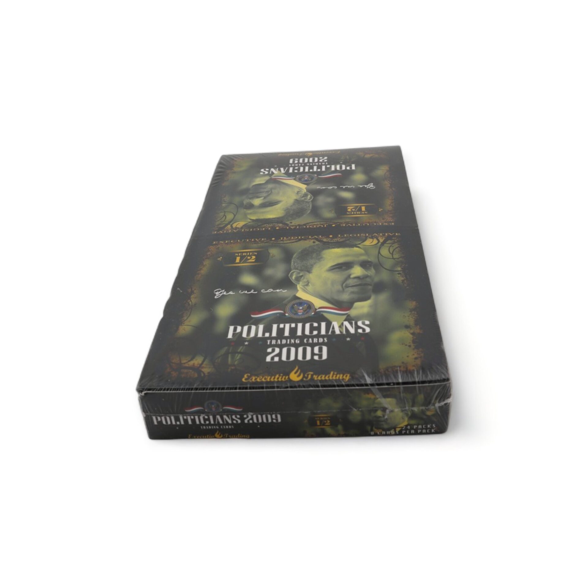 2009 Politicians Cards Political Wax Sealed Box EXECUTIVE TRADING - Image 4
