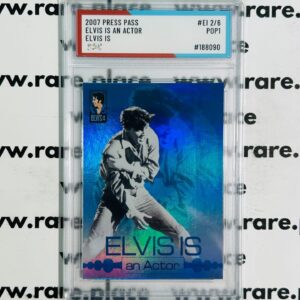 2007 Press Pass Elvis Is An Actor Elvis Is #EI 2/6 SOC POP 1