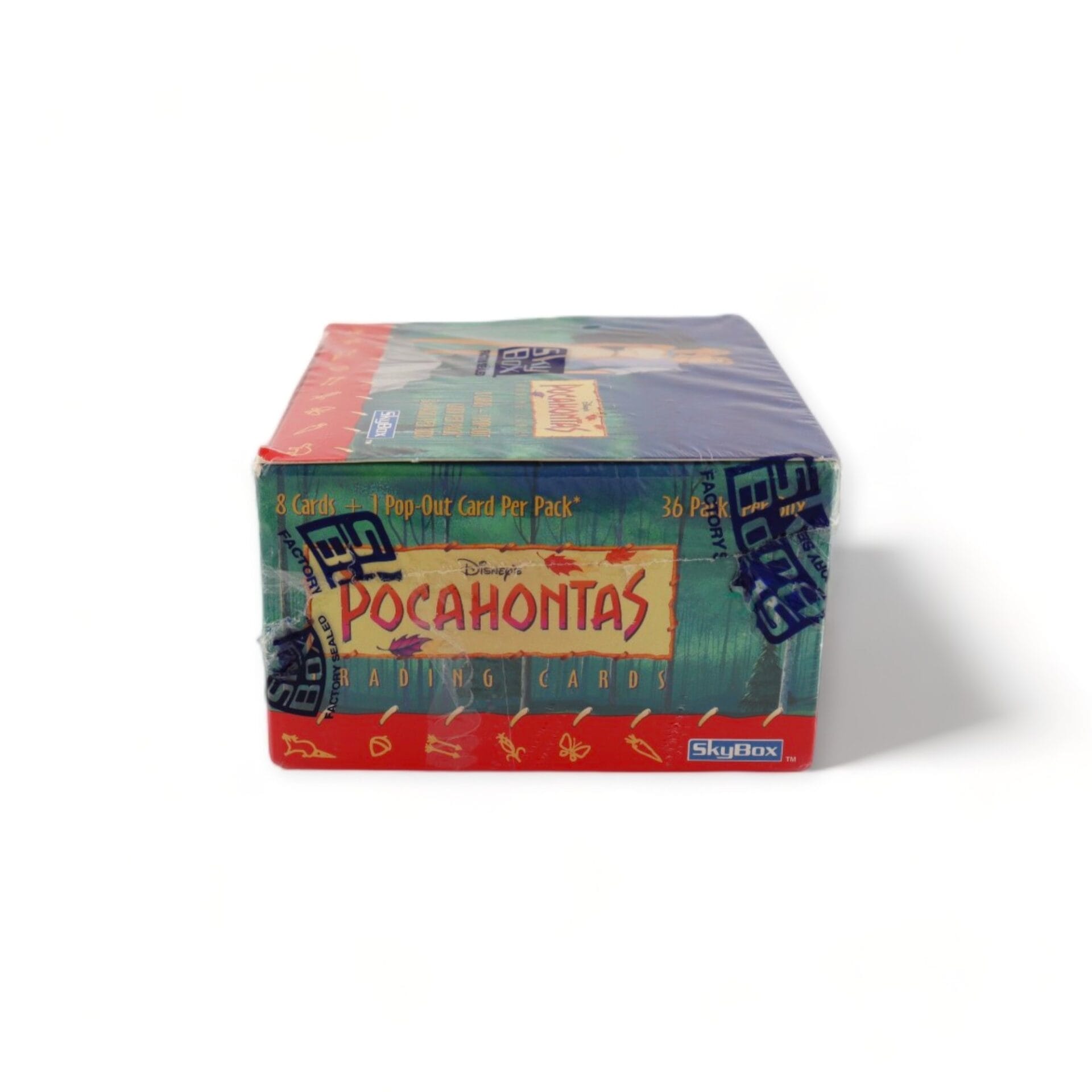 1995 Disney Pocahontas Trading Cards Wax Sealed Box SKYBOX - Image 3