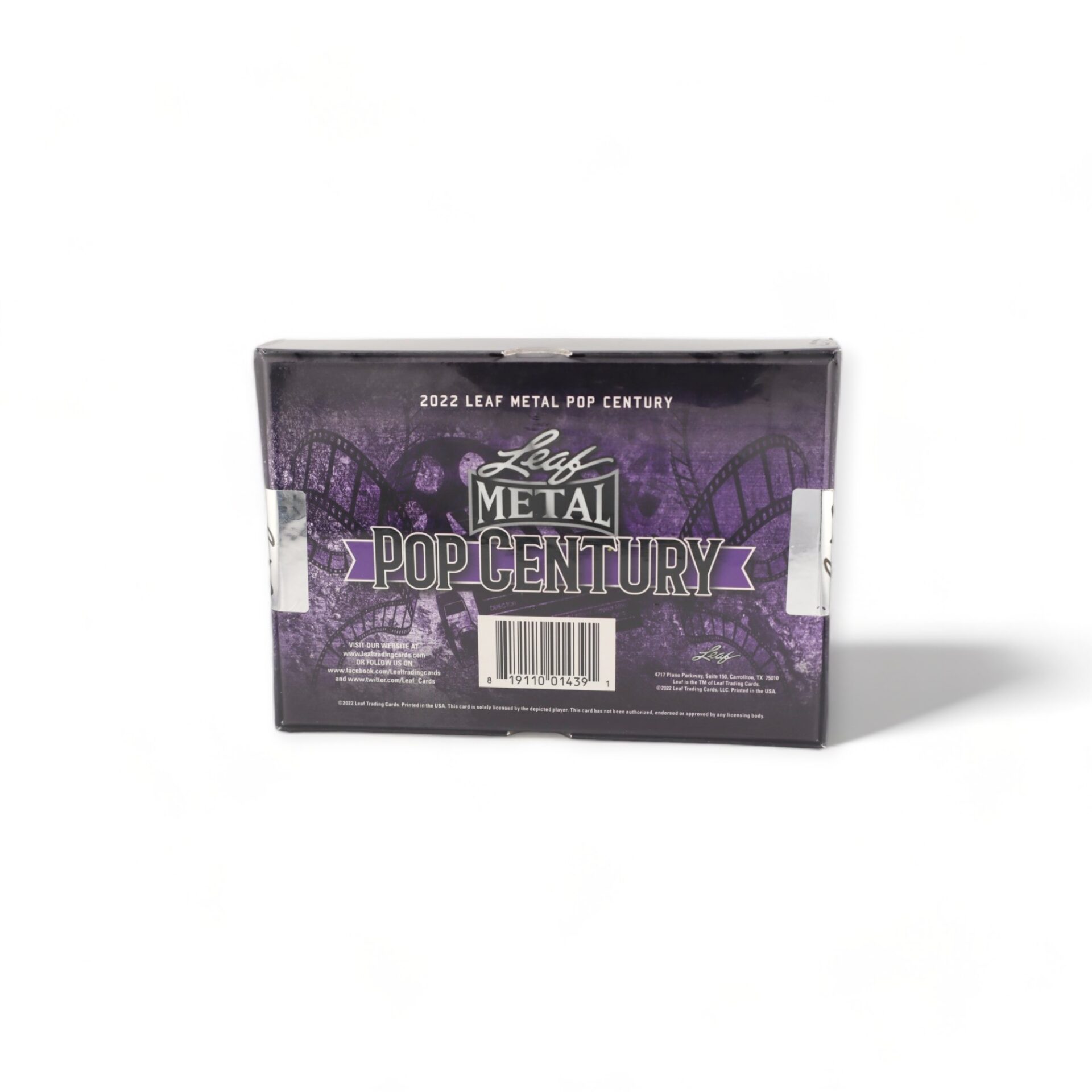 2022 LEAF Metal Pop Century Cards Wax Sealed Box - Image 2