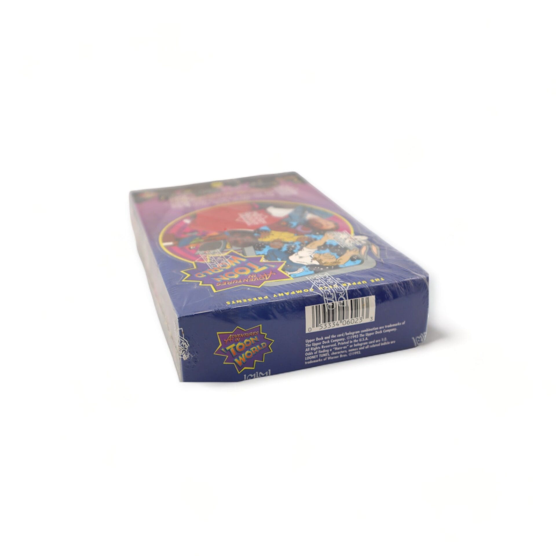 1993 Space Jam Adventures in ‘Toon World Trading Card Wax Sealed Box Michael Jordan 1993 UPPER DECK - Image 3