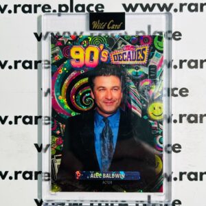 2024 Wild Card Decades Alec Baldwin 90's #D190B7-AB 1/1