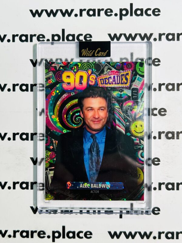 2024 Wild Card Decades Alec Baldwin 90’s #D190B7-AB 1/1