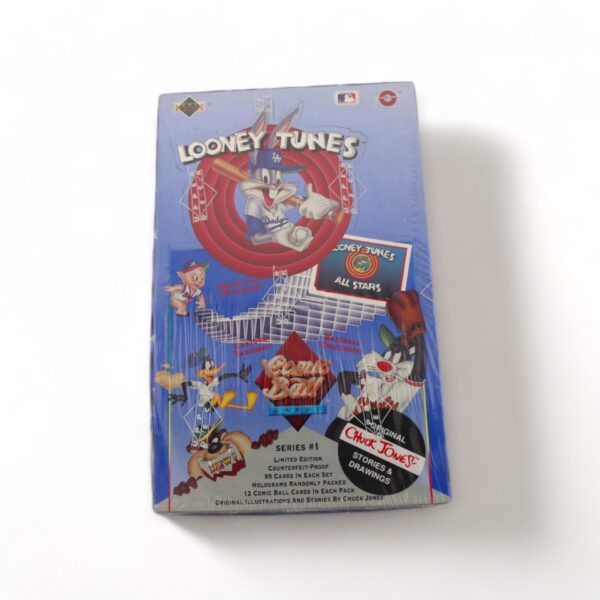 Looney Tunes Comic Ball Collector Cards Series 1 Wax Sealed Box UPPER DECK
