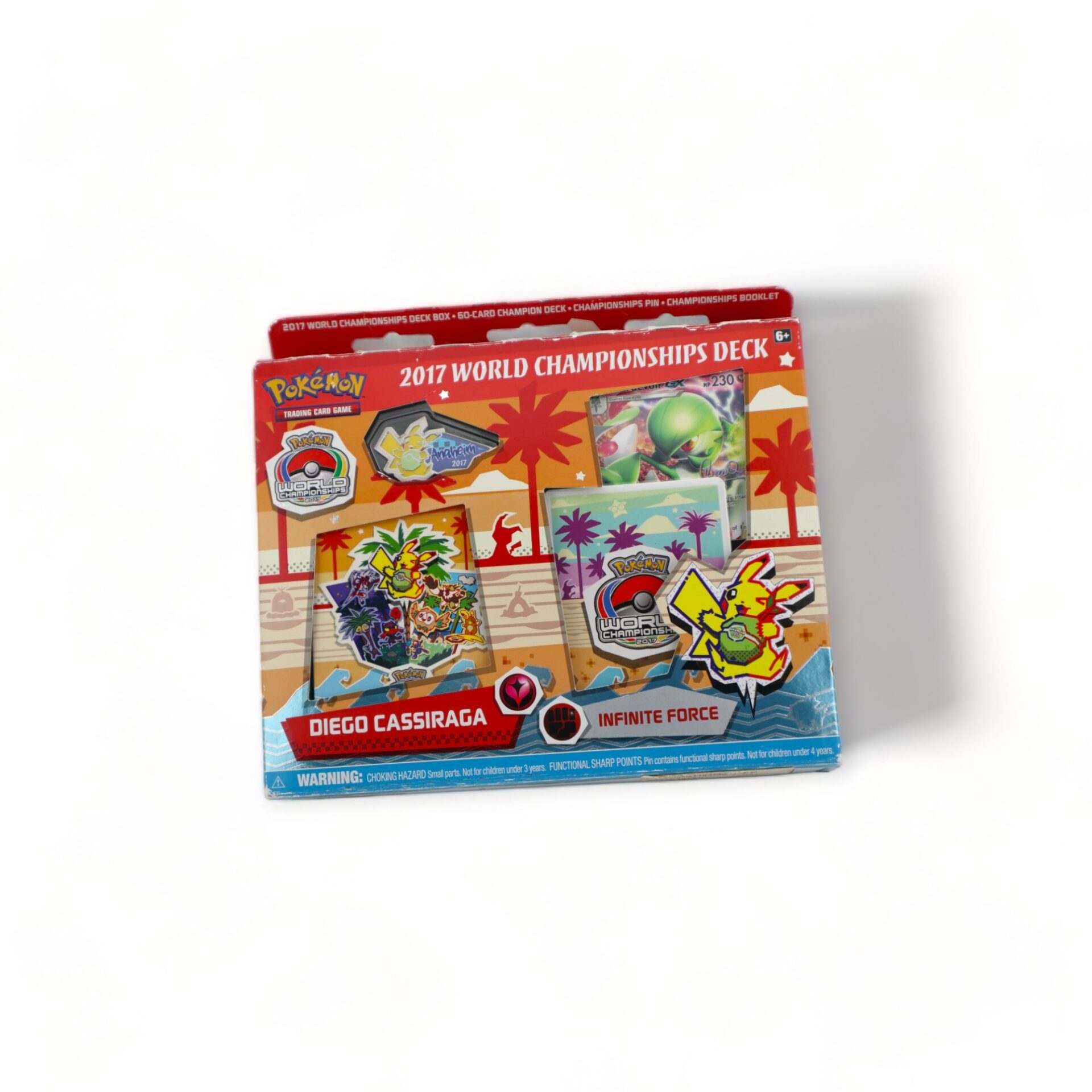 2017 POKÉMON World Championships Deck (Diego Cassiraga, Infinite Force) Wax Sealed Box