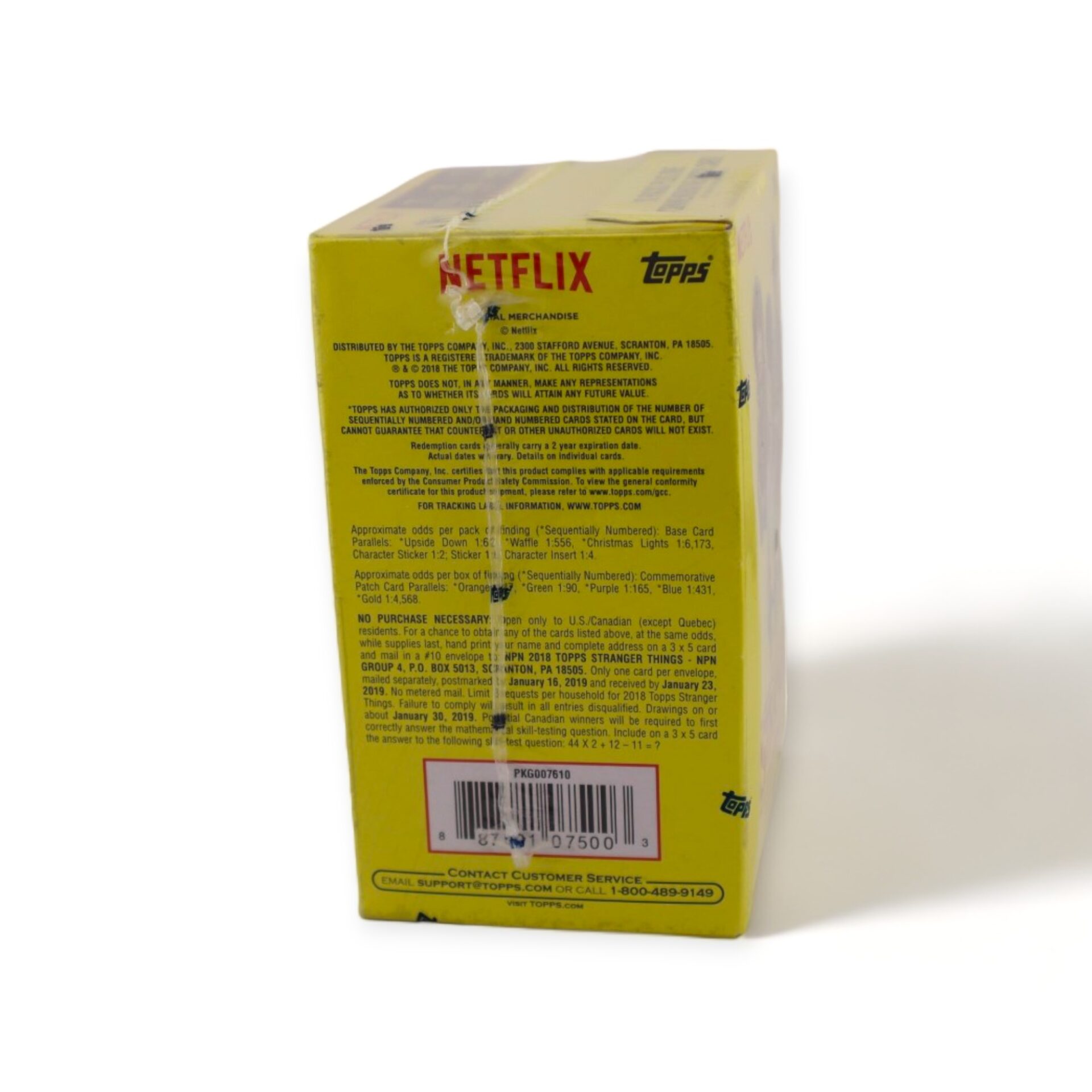 2018 Stranger Things Trading Card Wax Sealed Box 10 Packs TOPPS - Image 4