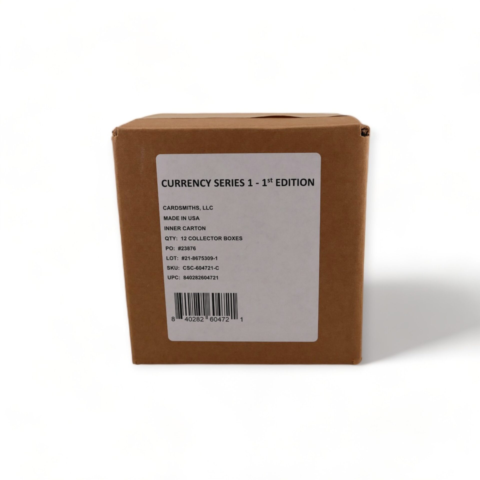 2022 Currency Series 1 - 1St Edition Wax Sealed Box CARDSMITHS