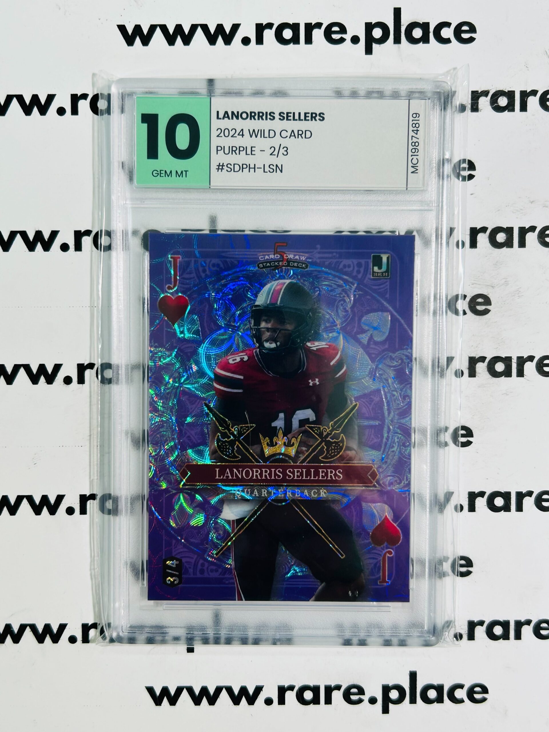 2024 Wild Card Lanorris Sellers #SDPH-LSN GEM MT 10