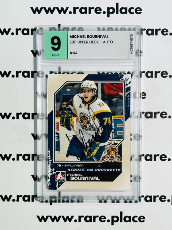 2011 Upper Deck — Auto Michael Bournival #44