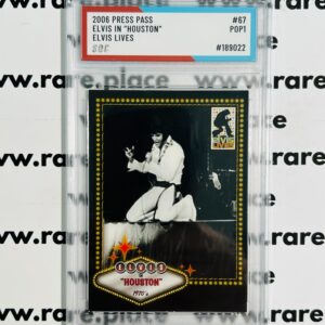 2006 Press Pass Elvis In "Houston" Elives Lives #67 SOC POP1