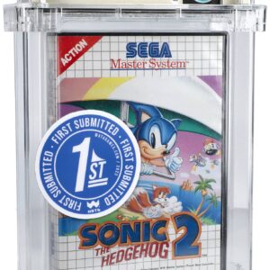 1992 SMS Sega Sonic the Hedgehog 2 (USA) CIB Video Game - Wata 8.5