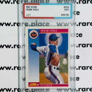 1992 Score Frank Viola #220 SOC POP1