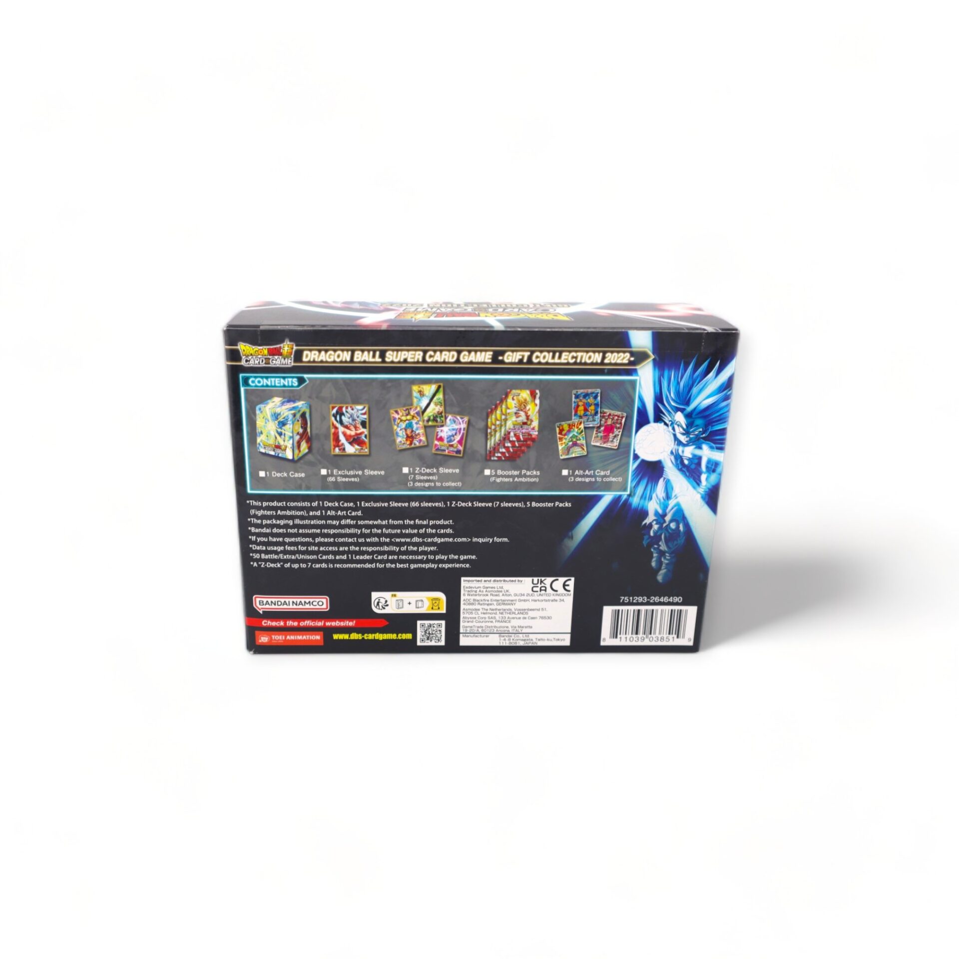 2022 Dragon Ball Super Card Game Gift Collection Wax Sealed Box BANDAI - Image 2