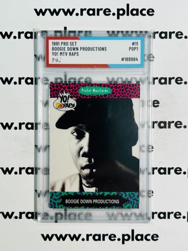 1991 Pro Set Boogie Down Productions YO! MTV Raps #11 SOC POP 1