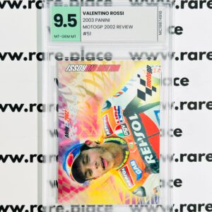 2003 Panini Valentino Rossi MotoGP 2002 Review #51 MT-GEM MT 9.5