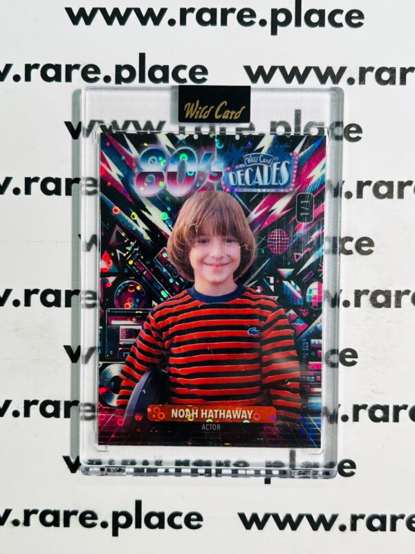 2024 Wild Card Decades Noah Hathaway 80’s #D180B7-NH 1/1