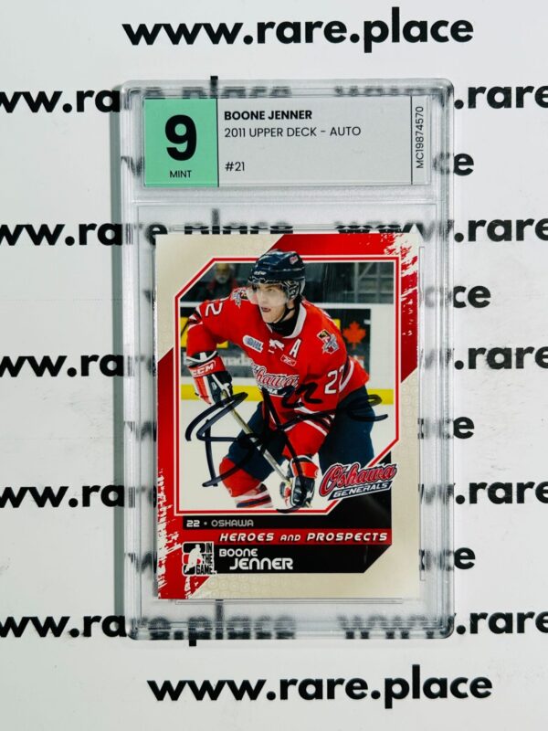 2011 Upper Deck – Auto Boone Jenner #21