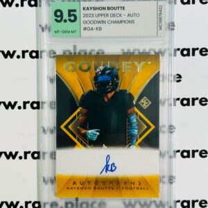 2023 Upper Deck - Auto Kayshon Boutte Goodwin Champions #GA-KB MT-GEM MT 9.5