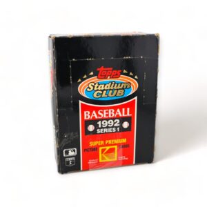 1992 Stadium Club Baseball Series 1 Super Premium Picture Wax Sealed Box TOPPS