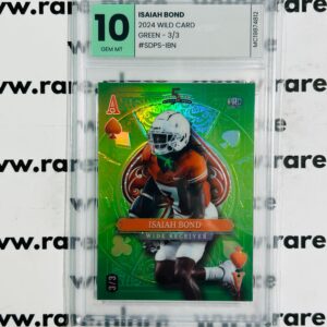 2024 Wild Card Isaiah Bond #SDPD-IBN GEM MT 10