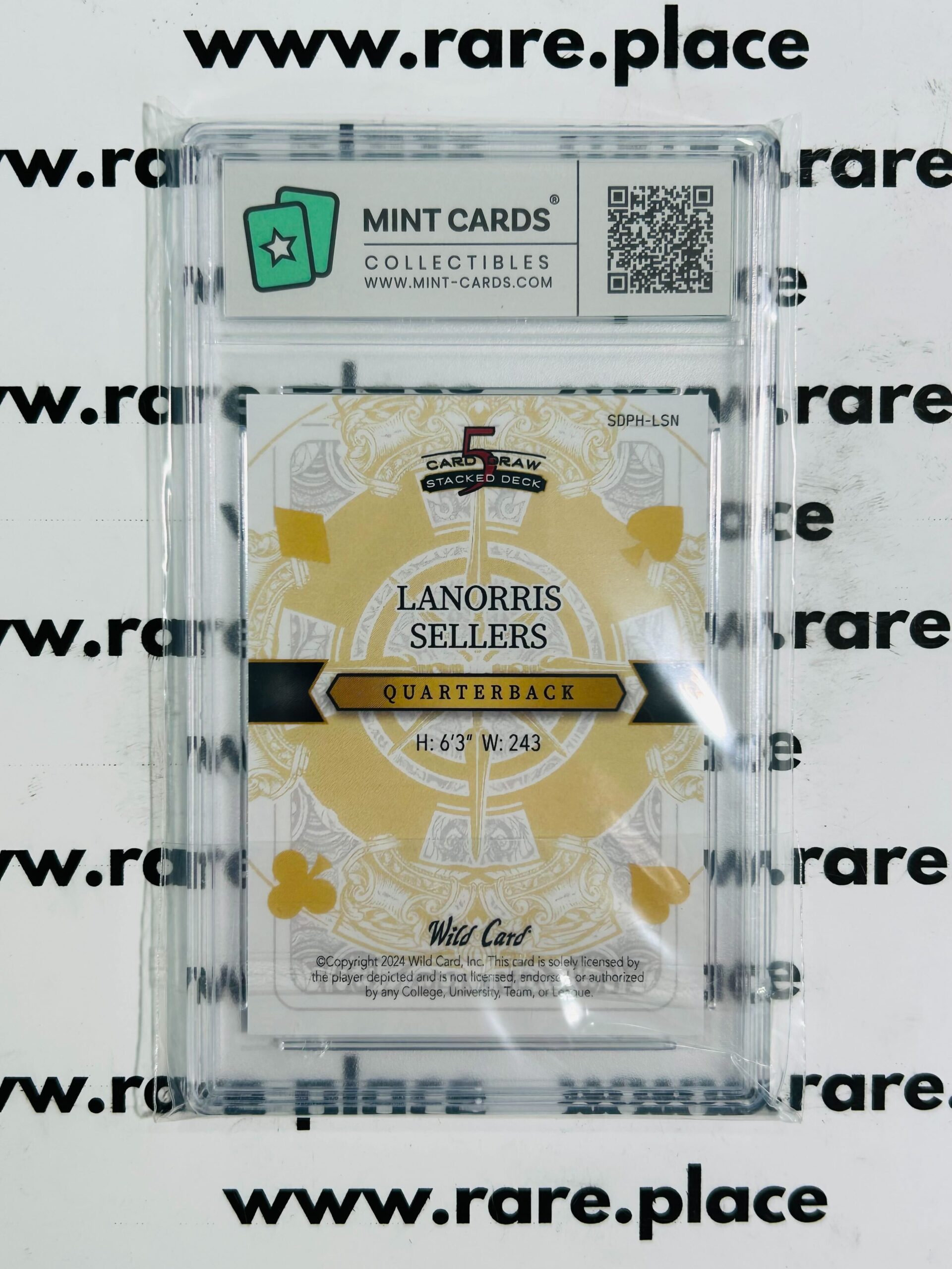 2024 Wild Card Lanorris Sellers #SDPH-LSN GEM MT 10 - Image 2