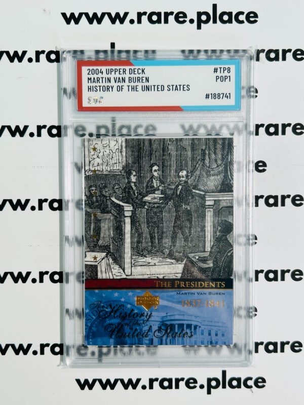 2004 Upper Deck Martin Van Buren History Of The United States #TP8 SOC POP1