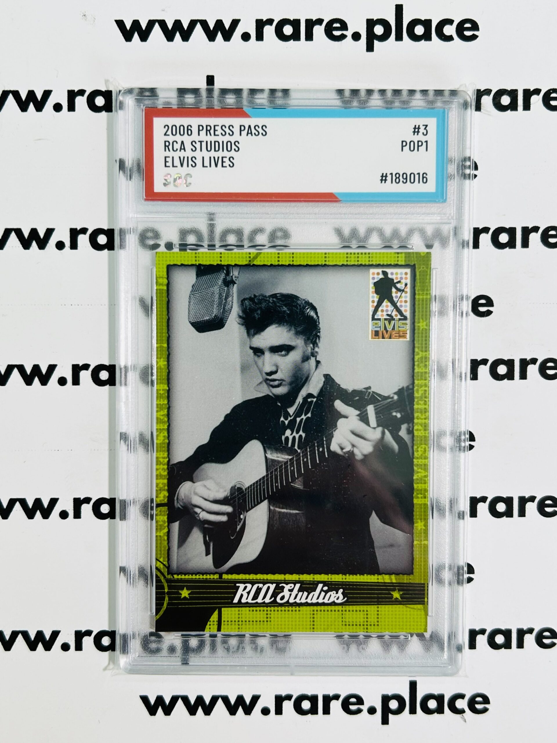 2006 Press Pass RCA Studios Elvis Lives #3 SOC POP1
