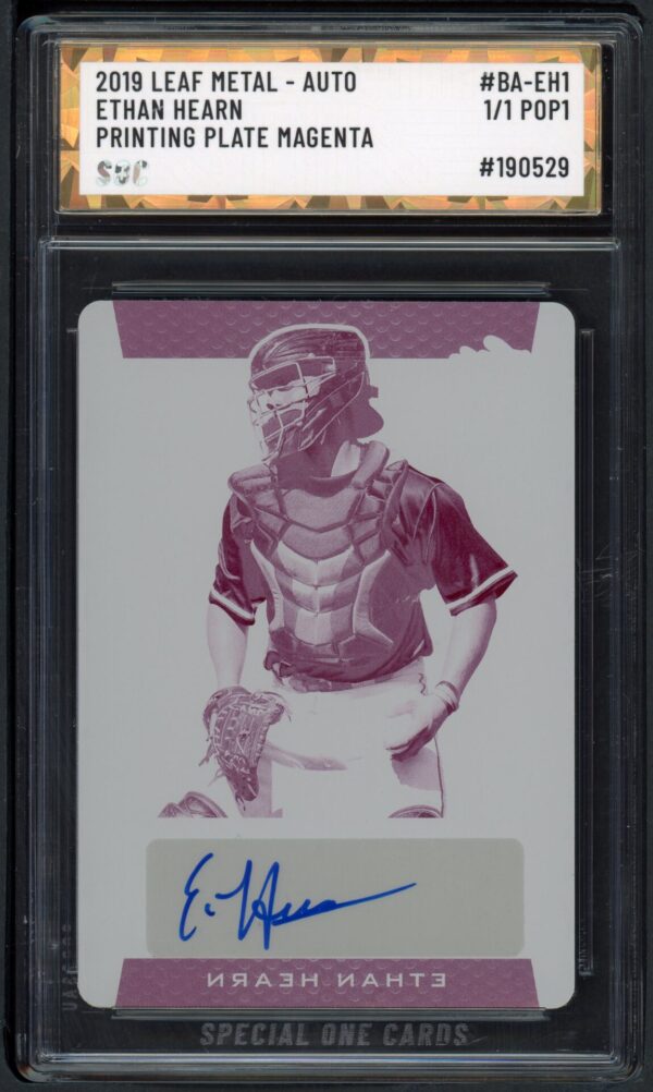 2019 LEAF METAL #BA-EH1 ETHAN HEARN  SOC POP1