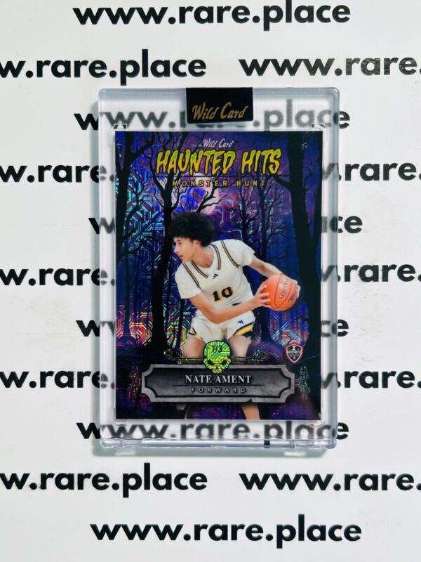 2025 Wild Card Nate Ament Haunted Hits Monster Hunt #HHW-NA