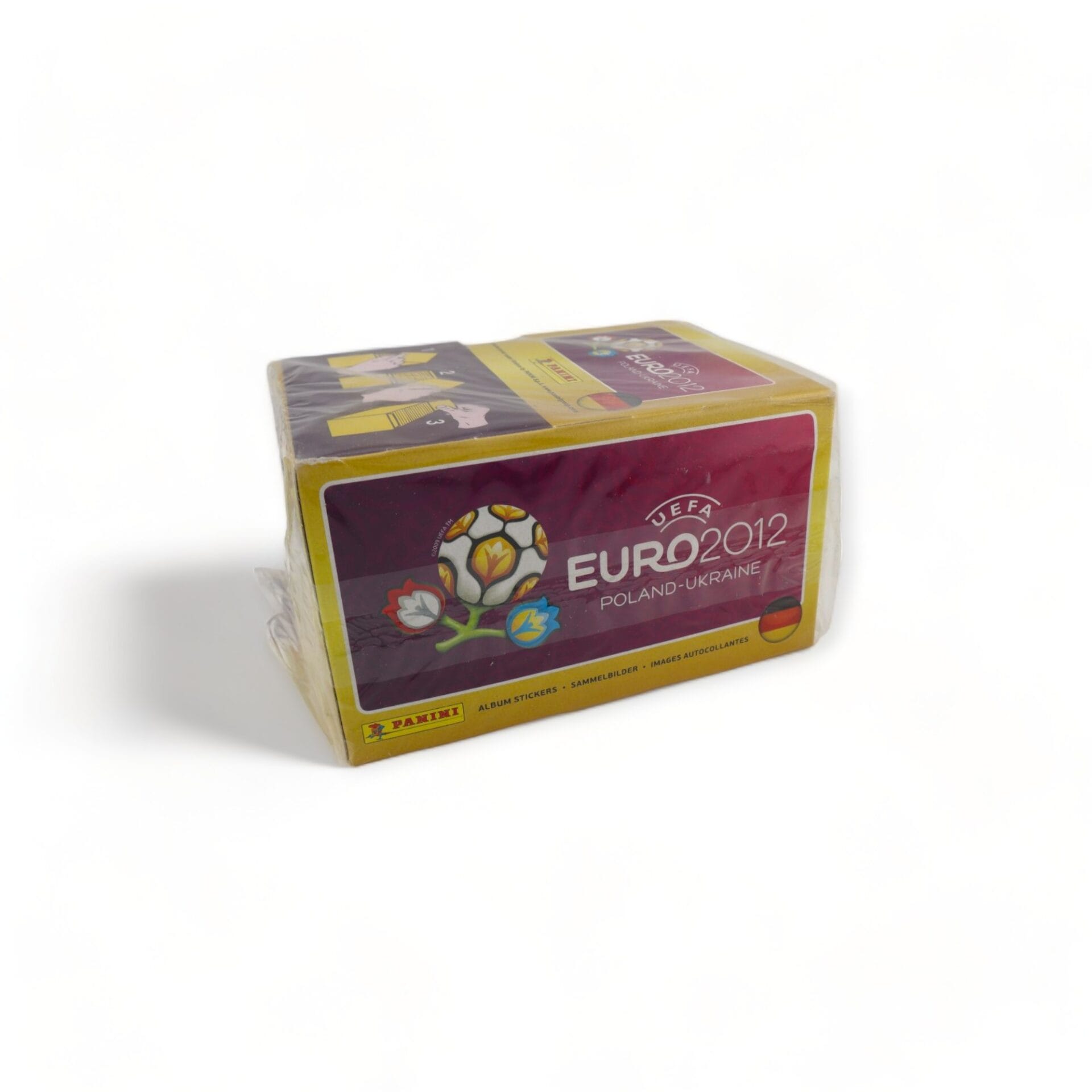 UEFA Euro 2012 Poland-Ukraine Factory-Sealed Sticker Boxes Collection - Wax Sealed Box - Image 5