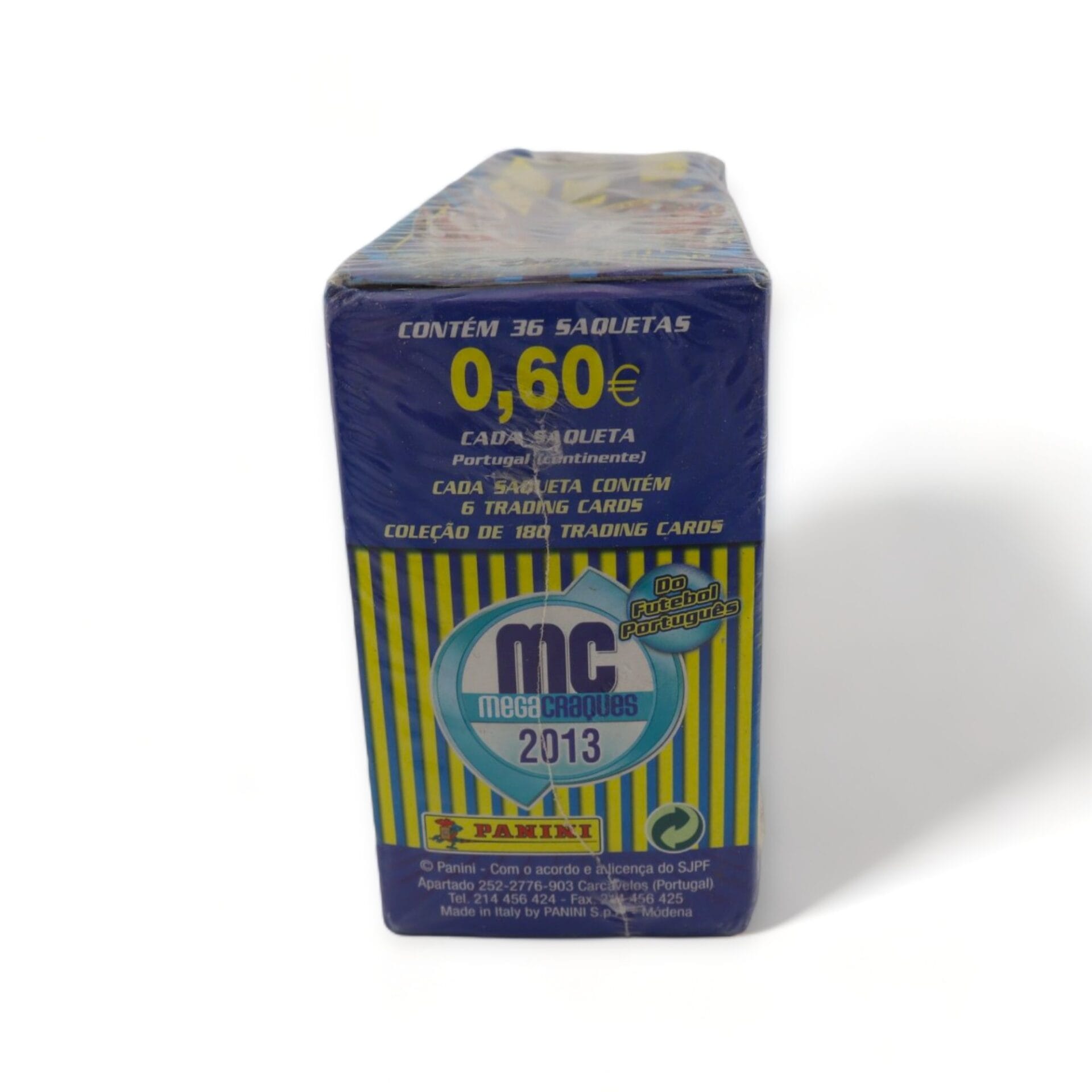 2013 Megacraques Do Futebol Português Wax Sealed Box PANINI - Image 2
