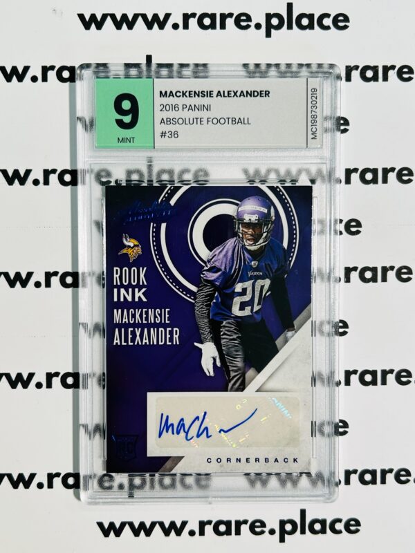 2016 Panini Mackensie Alexander Absolute Football #36 MINT 9