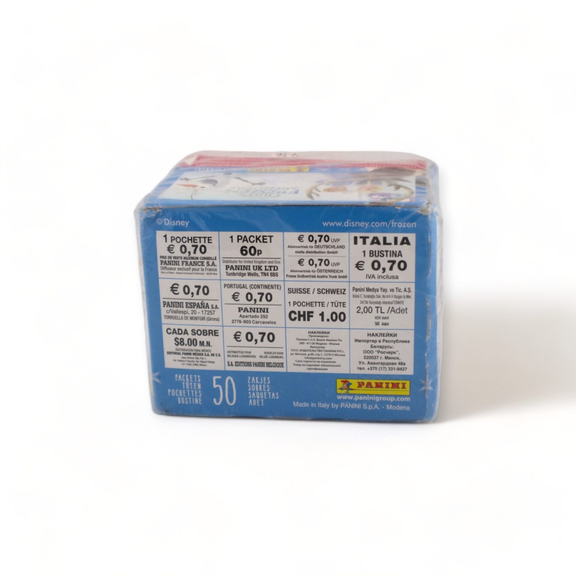 2017 Disney Olaf´S Frozen Adventure Album Stickers Wax Sealed Box - PANINI - Image 3