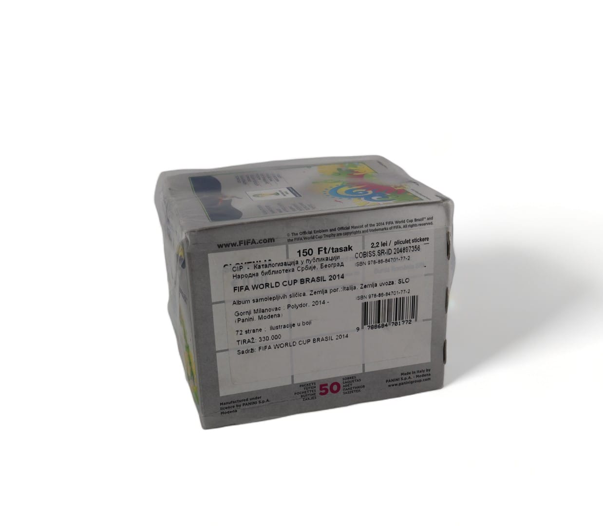 2014 Fifa World Cup Brazil Album Sticker Wax Sealed Box PANINI - Image 4