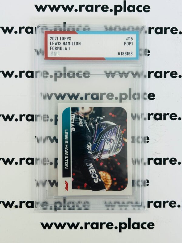 2021 Topps Lewis Hamilton Formula 1 #15 SOC POP1