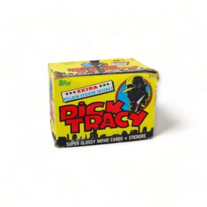 1990 Dick Tracy Super Glossy Movie Card Box (24 Packs) Wax Sealed Box TOPPS