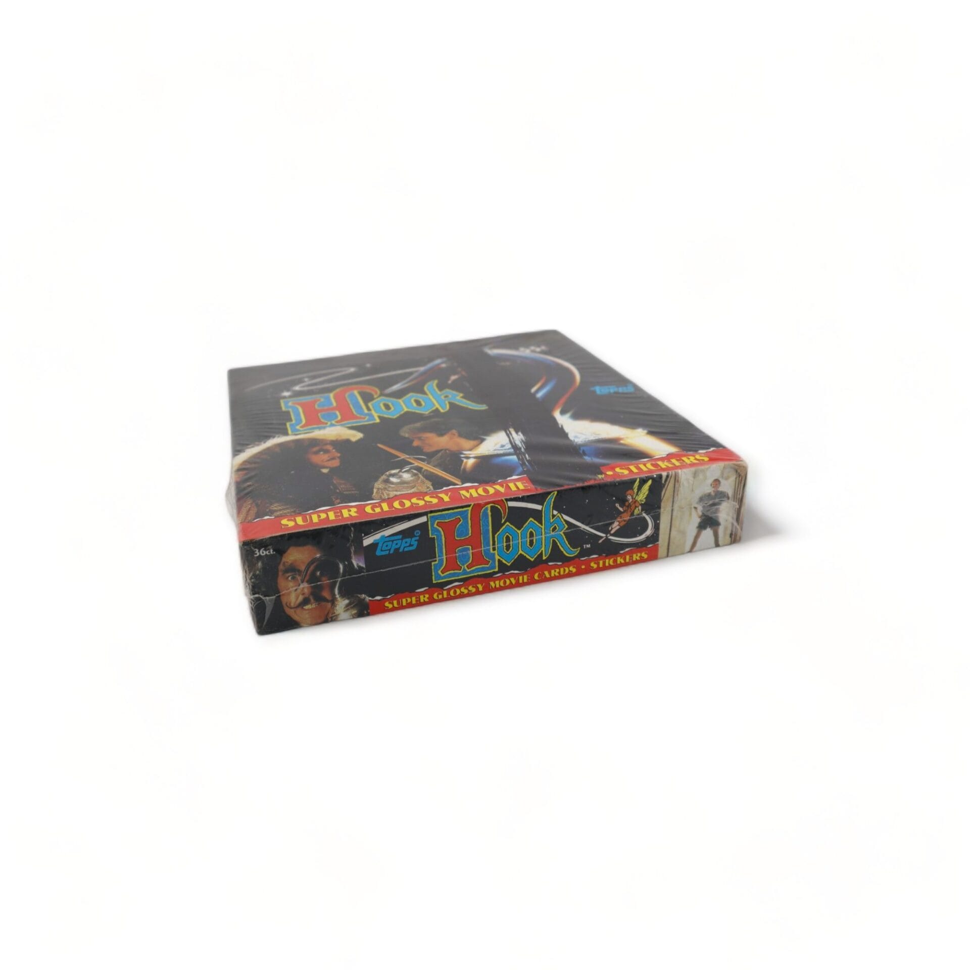 1991 Hook Super Glossy Movie Stickers Wax Sealed Box TOPPS - Image 3