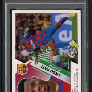 2019 COLECCIONES ESTE ANSU FATI #13BIS PSA 9 LA LIGA