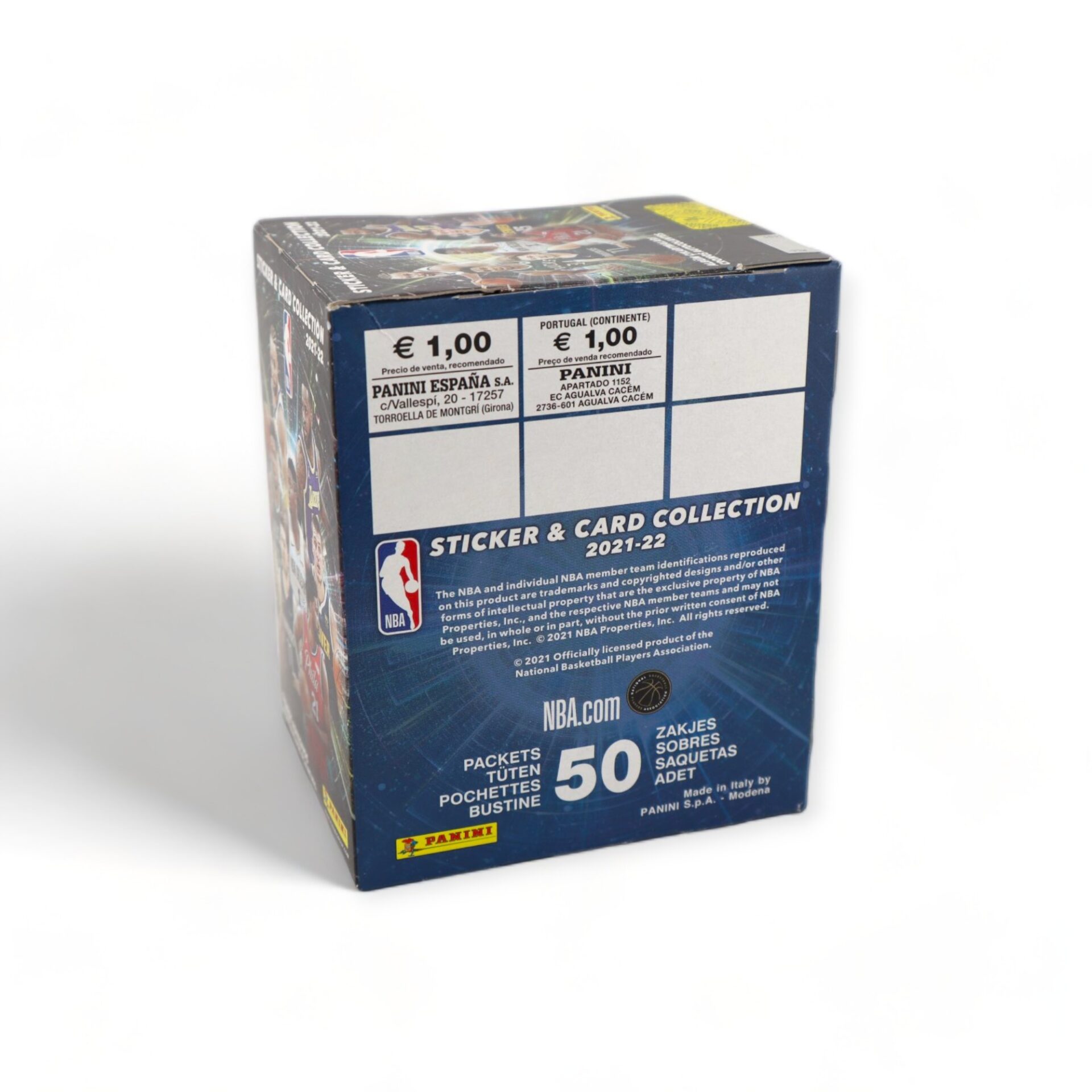2021/2022 NBA Basketball Sticker & Card Collection Wax Sealed Box PANINI - Image 4