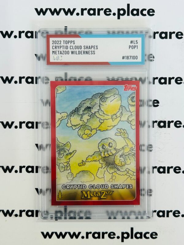2022 Topps Cryptid Cloud Shapes Metazoo Wilderness #L5 SOC POP1