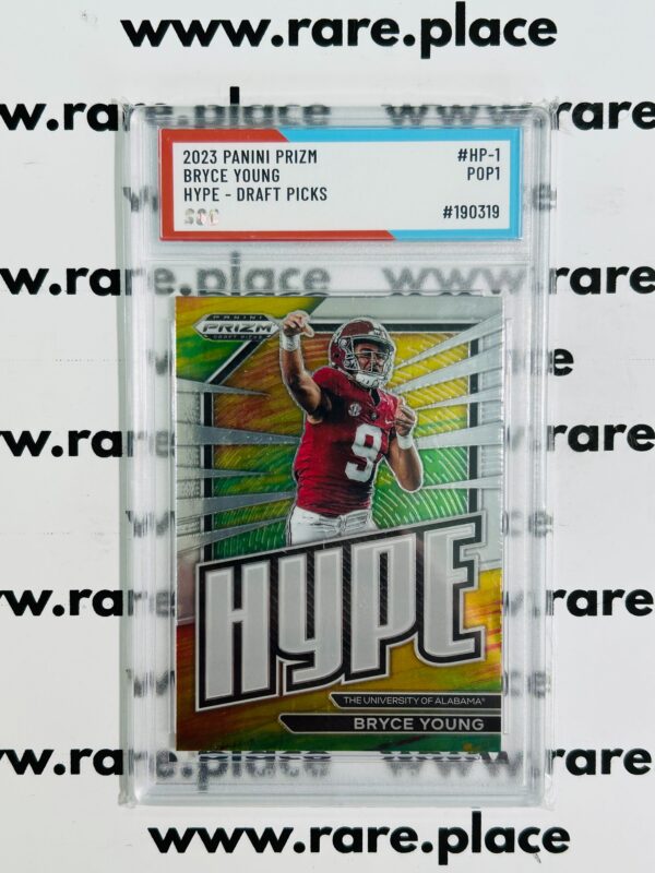 2023 Panini Prizm Bryce Young Draft Pick #HP-1 SOC POP1