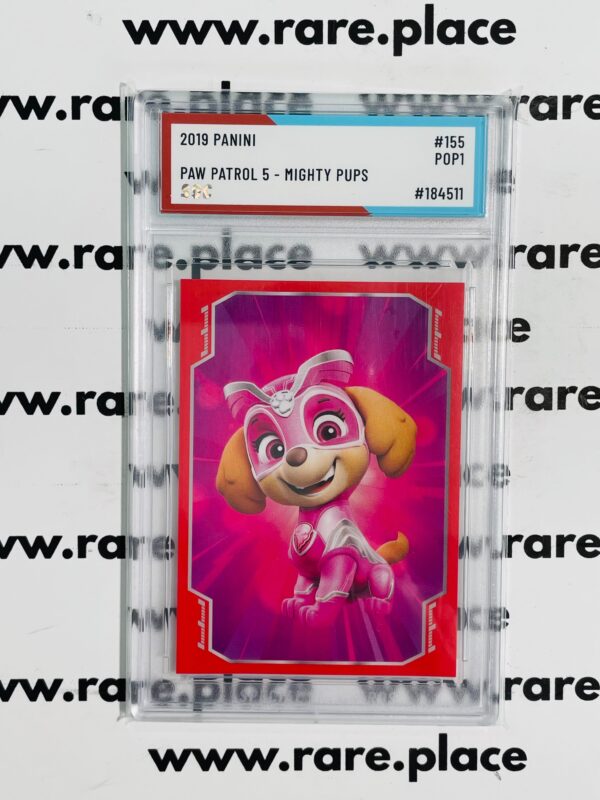 2019 Panini Paw Patrol 5 Mighty Pups #155 SOC POP1
