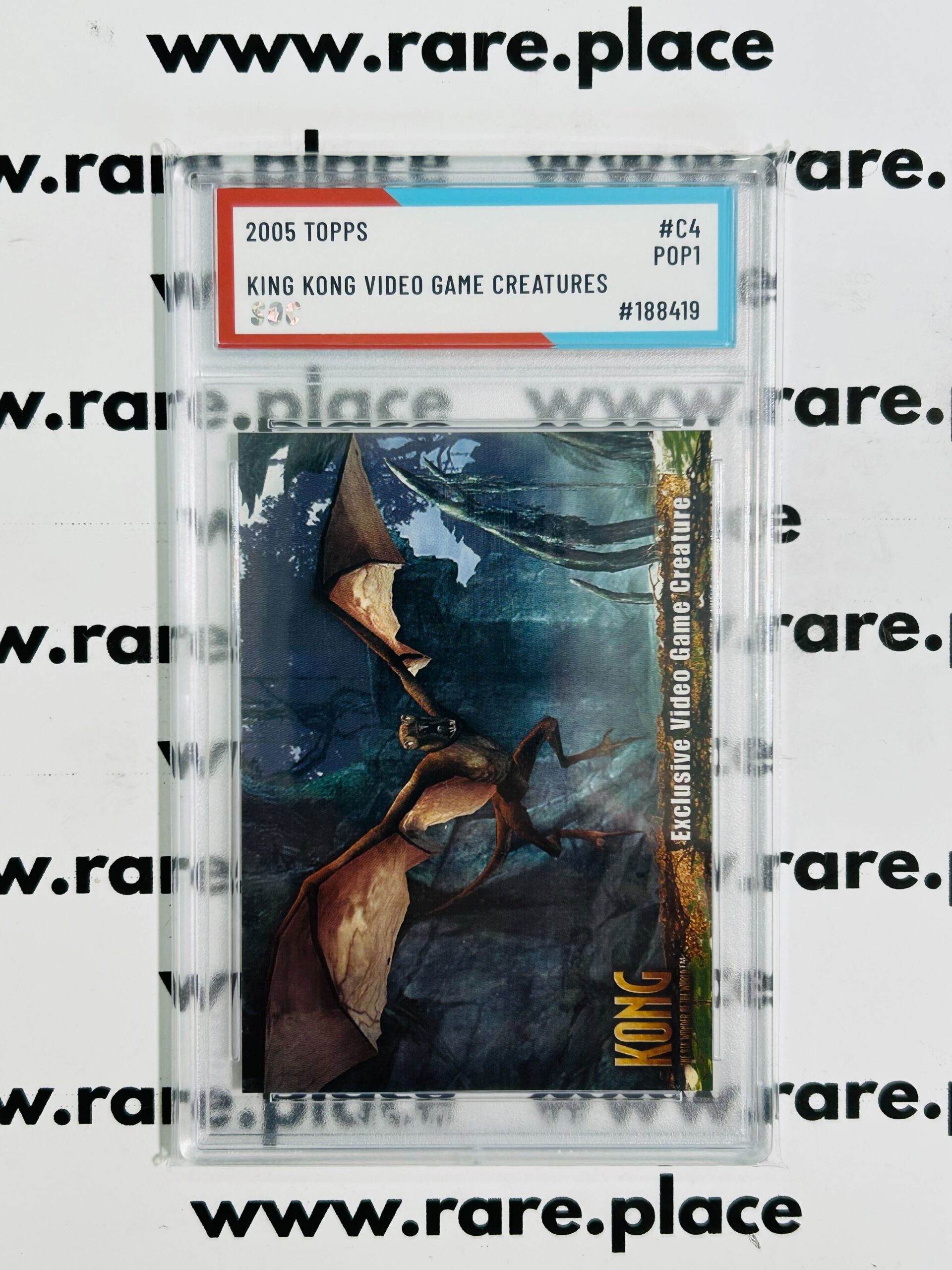 2005 Topps Kin Kong Video Game Creatures #C4 SOC POP1